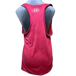 Under Armour Ladies Tank Top Heat Gear Pink Medium
